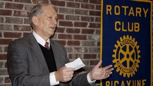 Jodi Marze | Picayune Item Note Worthy: Dr. William Lewis, President of PRCC, spoke at Picayune Rotary Club on Tuesday.