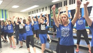 PRACTICE MAKES PERFECT: Pearl River Central High School show choir Central Attraction practice on Thursday afternoon for their upcoming spring show at the Brownstone Center for Arts.  Photo submitted 