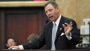 SCHOOL TAKE OVER: Representative Mark Formby said House Bill 455 has passed through both chambers of the legislature and will now go to conference to debate the finer points of the bill.  AP File Photo 