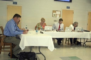 BUDGET HEARING: Pearl River Central School District board members held a budget hearing Monday night.