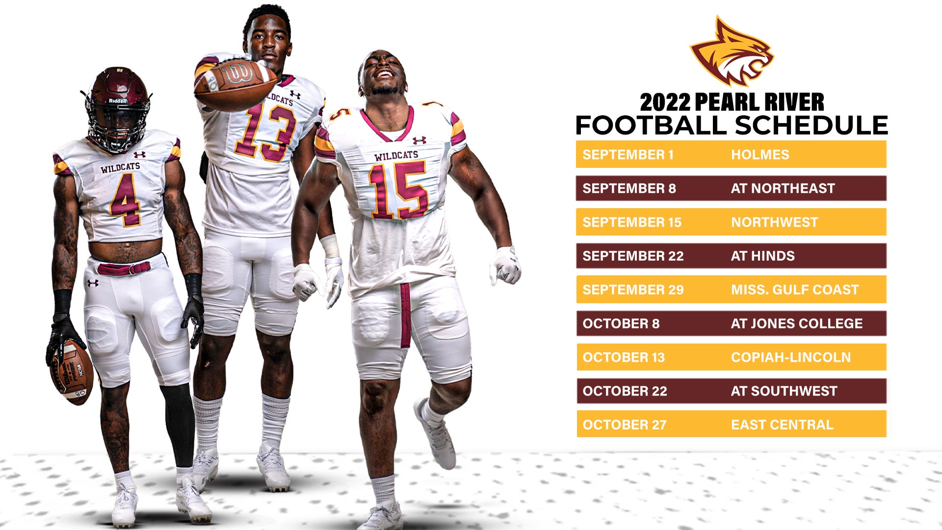 PRCC announces intriguing 2022 football schedule Picayune Item