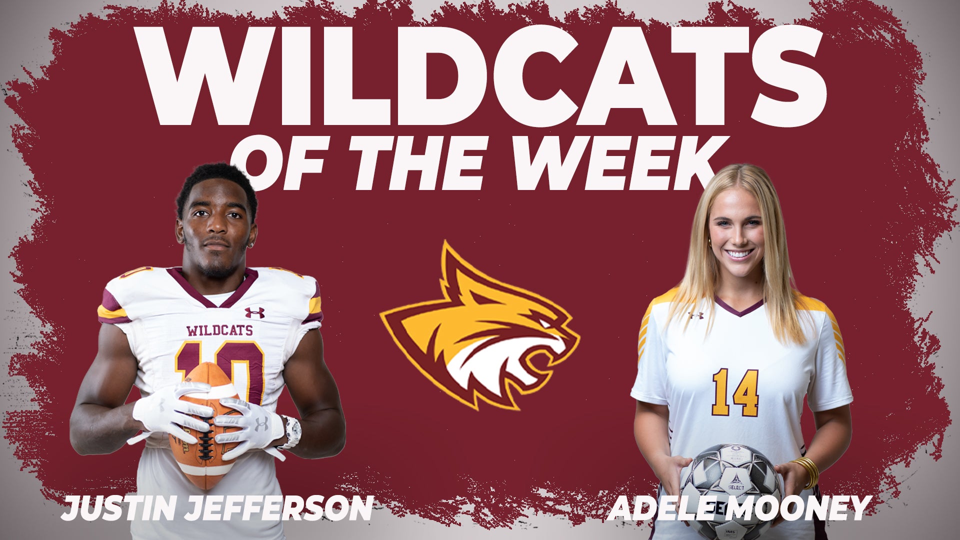 Justin Jefferson, Adele Mooney named Wildcats of the Week