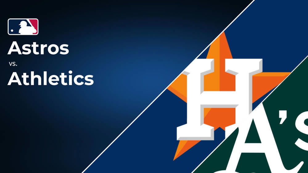 How to Watch the Astros vs. Athletics Game: Streaming & TV Channel Info for July 22