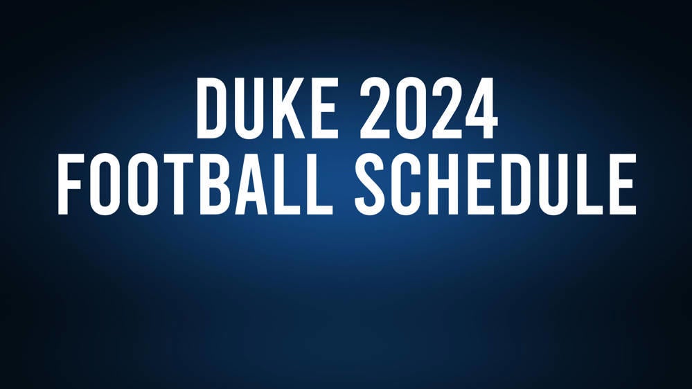 Duke 2024 Football Schedule, Record, Results