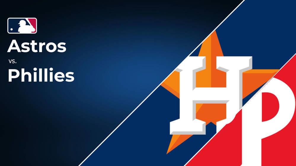 How to Watch the Astros vs. Phillies Game: Streaming & TV Channel Info for August 28