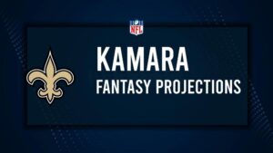 Alvin Kamara Fantasy Projections: Week 2 vs. the Cowboys