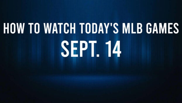 How to Watch MLB Baseball on Saturday, Sept. 14: TV Channel, Live Streaming, Start Times