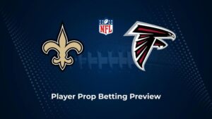 Saints vs. Falcons Player Props & Odds – Week 4