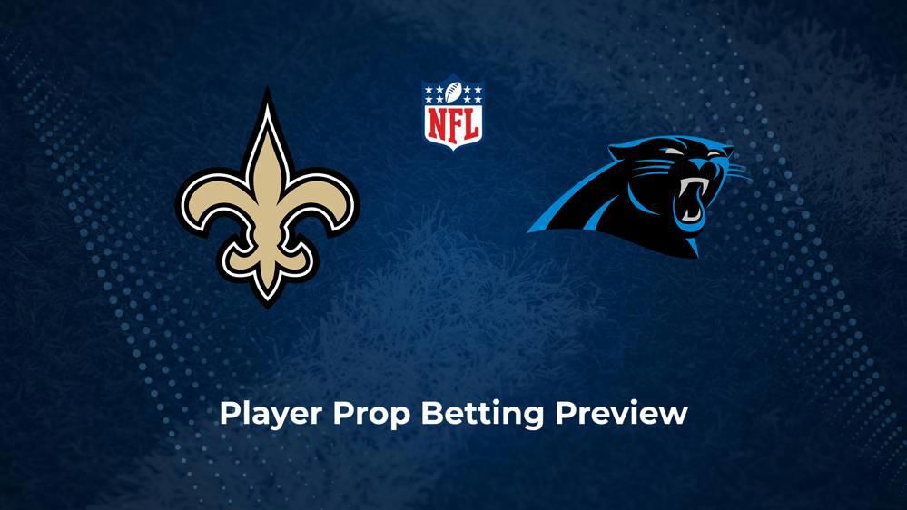 Saints vs. Panthers Player Props & Odds – Week 1