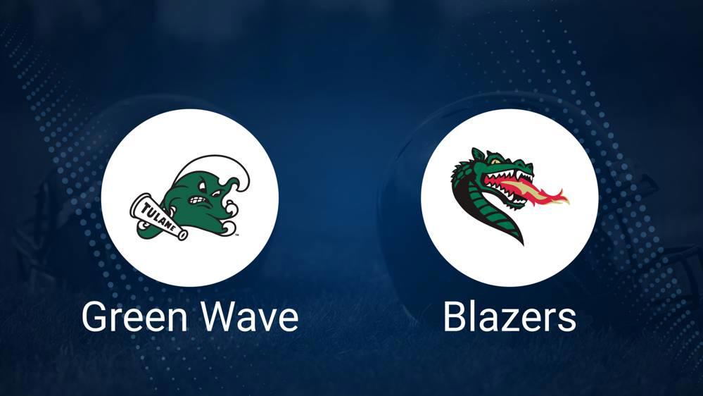 Tulane vs. UAB Oct. 5 Tickets & Start Time