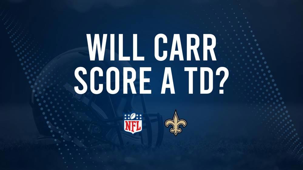 Will Derek Carr Score a Touchdown Against the Panthers in Week 1?