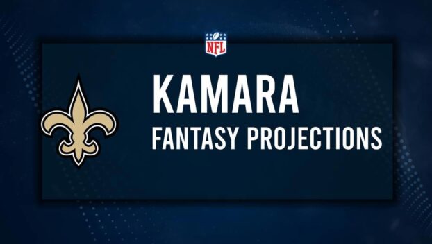 Alvin Kamara Fantasy Projections: Week 8 vs. the Chargers