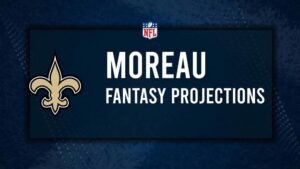 Foster Moreau Fantasy Projections: Week 6 vs. the Buccaneers