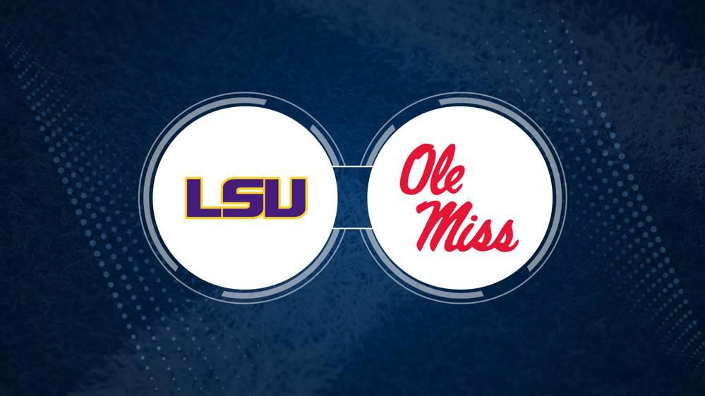 LSU vs. Ole Miss: Odds, spread, and over/under - Oct. 12