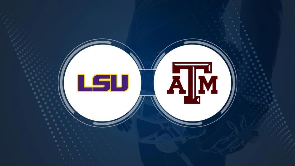 LSU vs. Texas A&M: Odds, spread, and over/under - Oct. 26