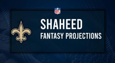 Rashid Shaheed Fantasy Projections: Week 6 vs. the Buccaneers