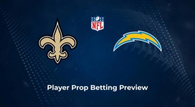 Saints vs. Chargers Player Props & Odds – Week 8