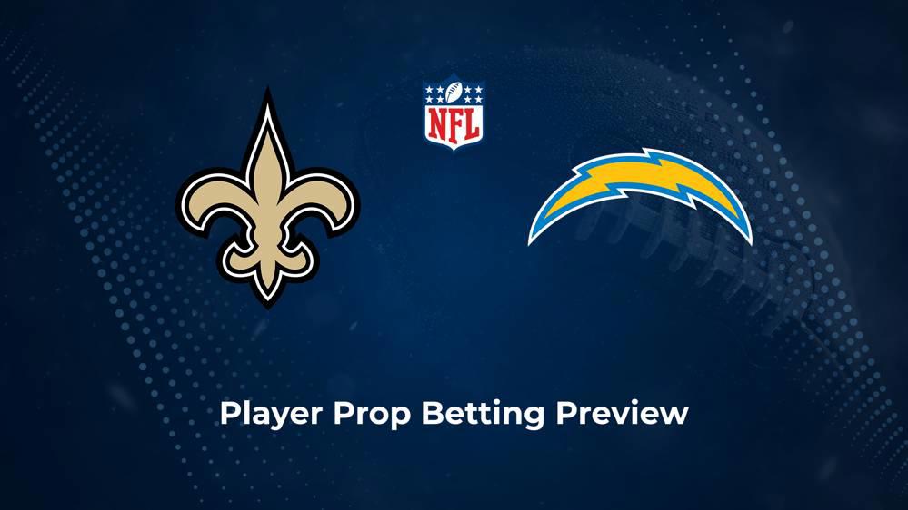 Saints vs. Chargers Player Props & Odds – Week 8