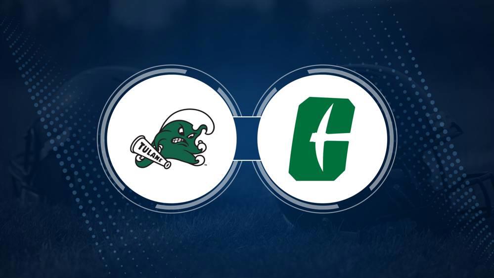 Tulane vs. Charlotte: Odds, spread, and over/under - Oct. 31