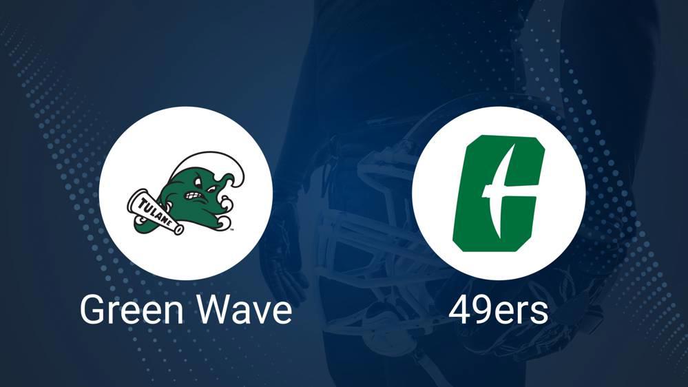 Tulane vs. Charlotte Predictions & Picks: Odds, Moneyline, Spread - Thursday, Oct. 31