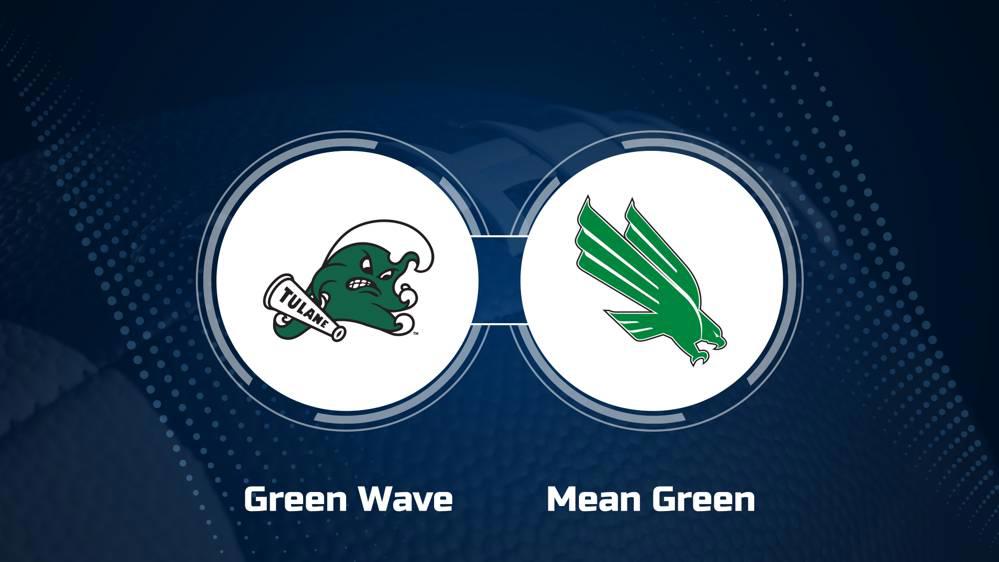 Where to Watch Tulane vs. North Texas on TV or Streaming Live - Oct. 26