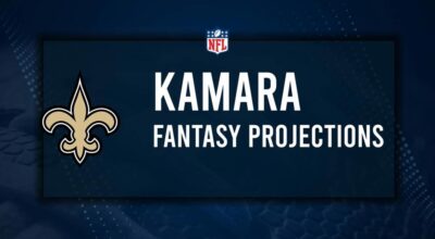 Alvin Kamara Fantasy Projections: Week 10 vs. the Falcons