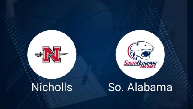 How to Watch Nicholls State vs. South Alabama on TV or Live Stream - November 8