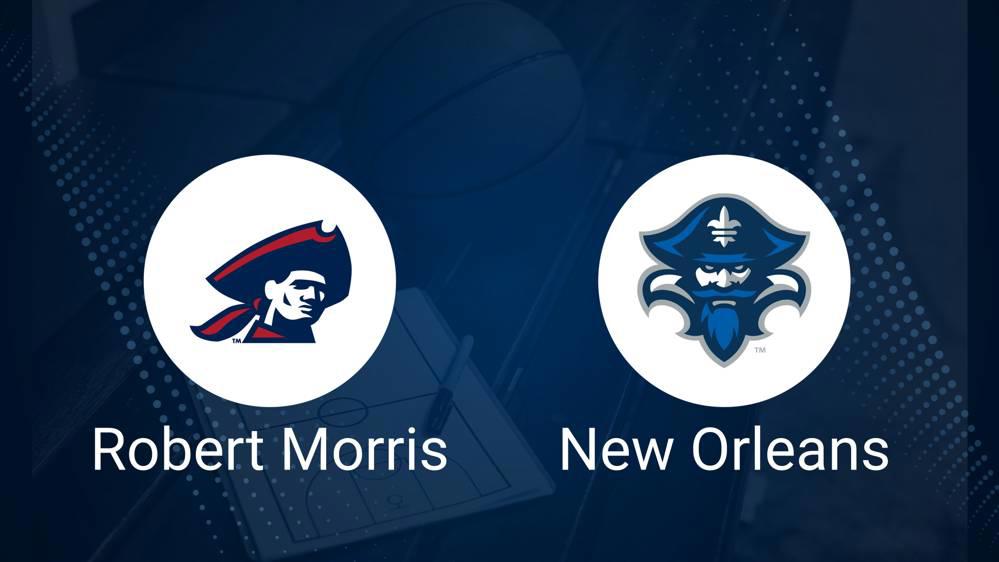 How to Watch Robert Morris vs. New Orleans on TV or Live Stream - November 17