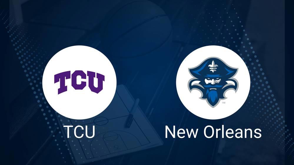 How to Watch TCU vs. New Orleans Women's Basketball on TV or Live Stream - November 10