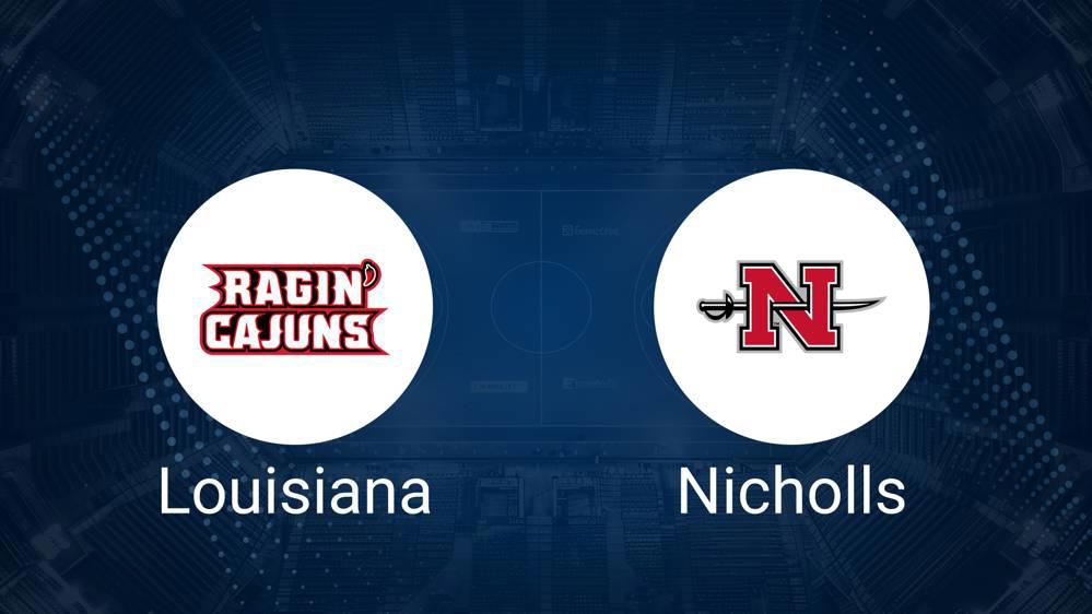 Louisiana vs. Nicholls State Basketball Tickets - Saturday, November 30