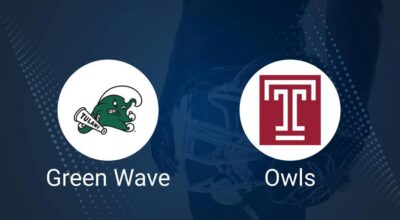 Tulane vs. Temple Nov. 9 Tickets & Start Time