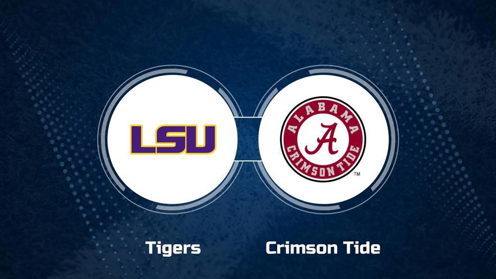 Where to Watch LSU vs. Alabama on TV or Streaming Live - Nov. 9