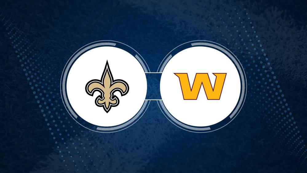 Best Bets, Odds for the Saints vs. Commanders Game – Week 15