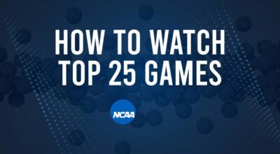 How to Watch Top 25 College Basketball Games - Tuesday, December 24