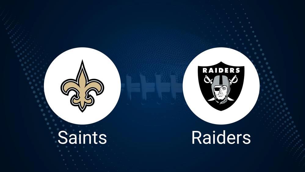 Saints vs. Raiders: Odds, Moneyline, and Spread - Week 17