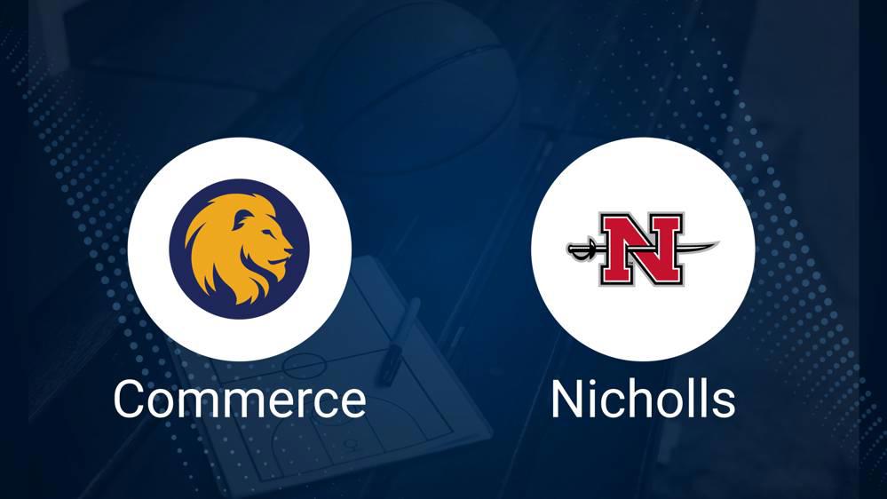 Texas A&M-Commerce vs. Nicholls State Basketball Tickets - Monday, January 6