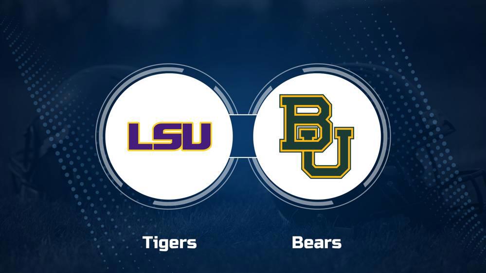 Where to Watch LSU vs. Baylor on TV or Streaming Live - 2024 Texas Bowl