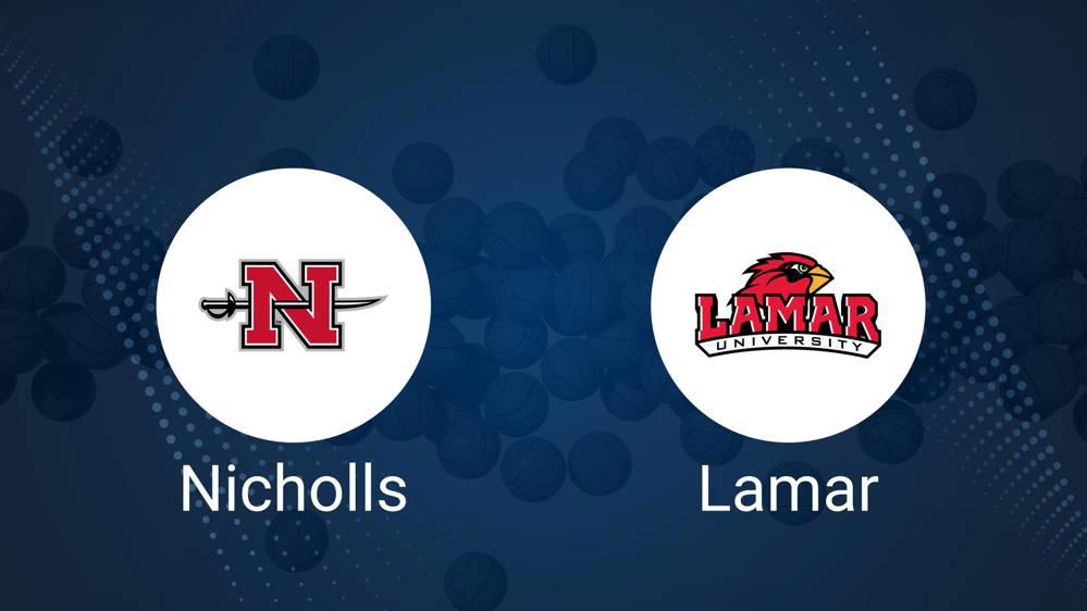 How to Watch Nicholls vs. Lamar Women's Basketball on TV or Live Stream - January 16