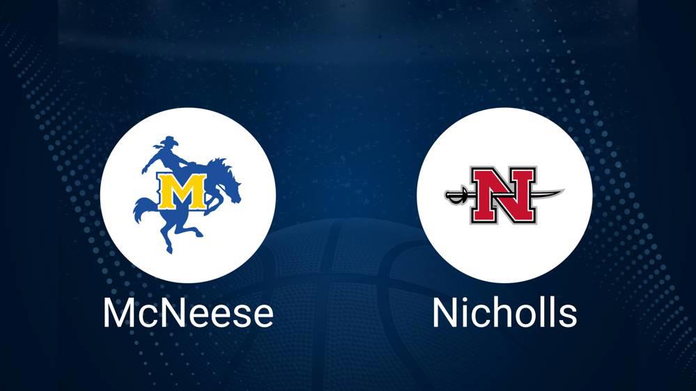 How to Watch McNeese vs. Nicholls State on TV or Live Stream - February 1