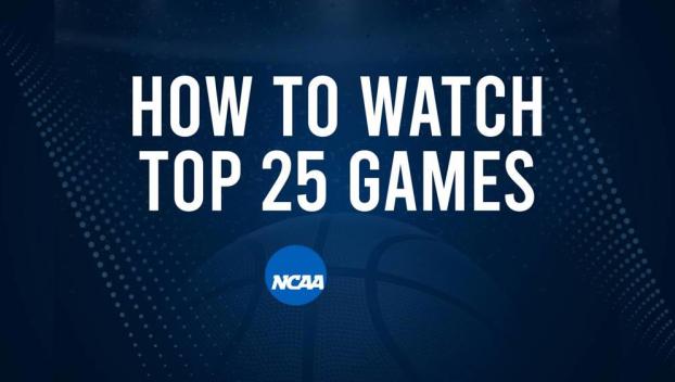 How to Watch Top 25 Women's College Basketball Games - Monday, February 24